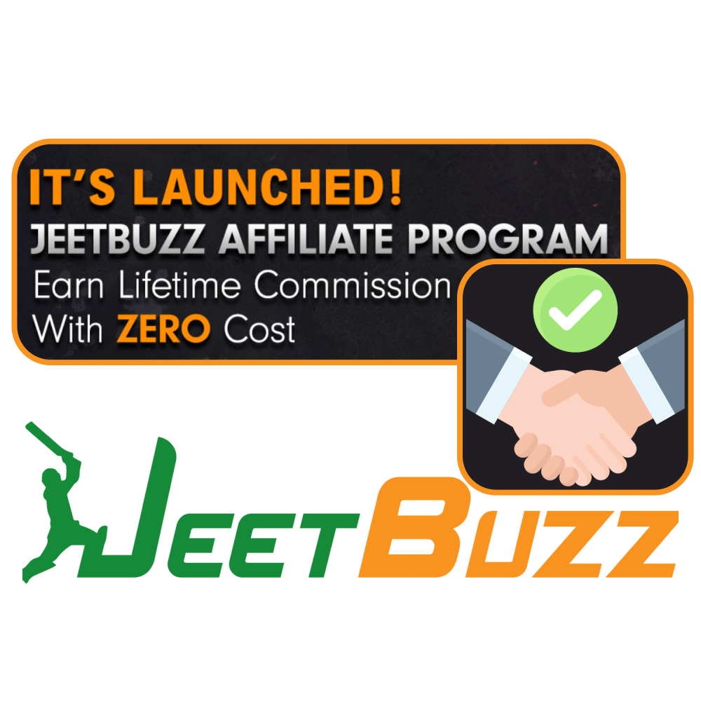 Jeetbuzz অ্যাফিলিয়েট প্রোগ্রামের জন্য অনুকূল শর্তাবলী অফার করে।