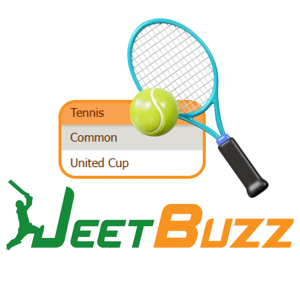On the JeetBuzz website you can bet on tennis.