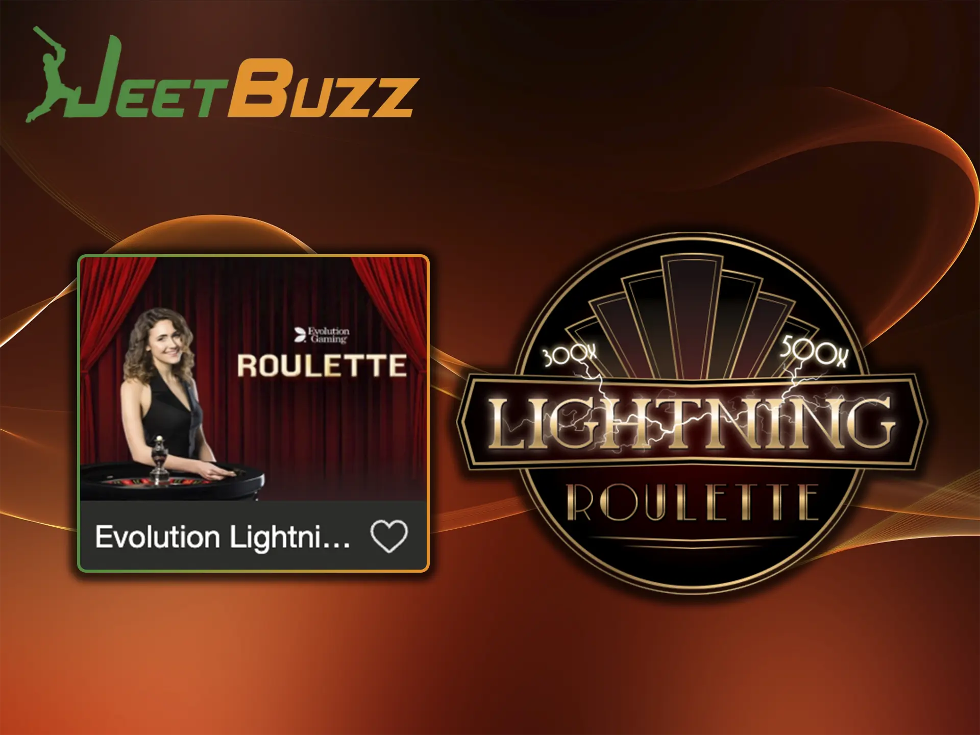 ইভোলিউশন প্রদানকারীর লাইটনিং রুলেট গেমের মাধ্যমে JeetBuzz ক্যাসিনোতে জেতা অবিশ্বাস্যভাবে সহজ।