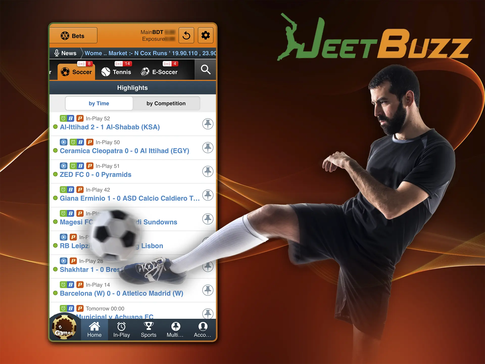 Place your bets quickly and efficiently with the JeetBuzz app.