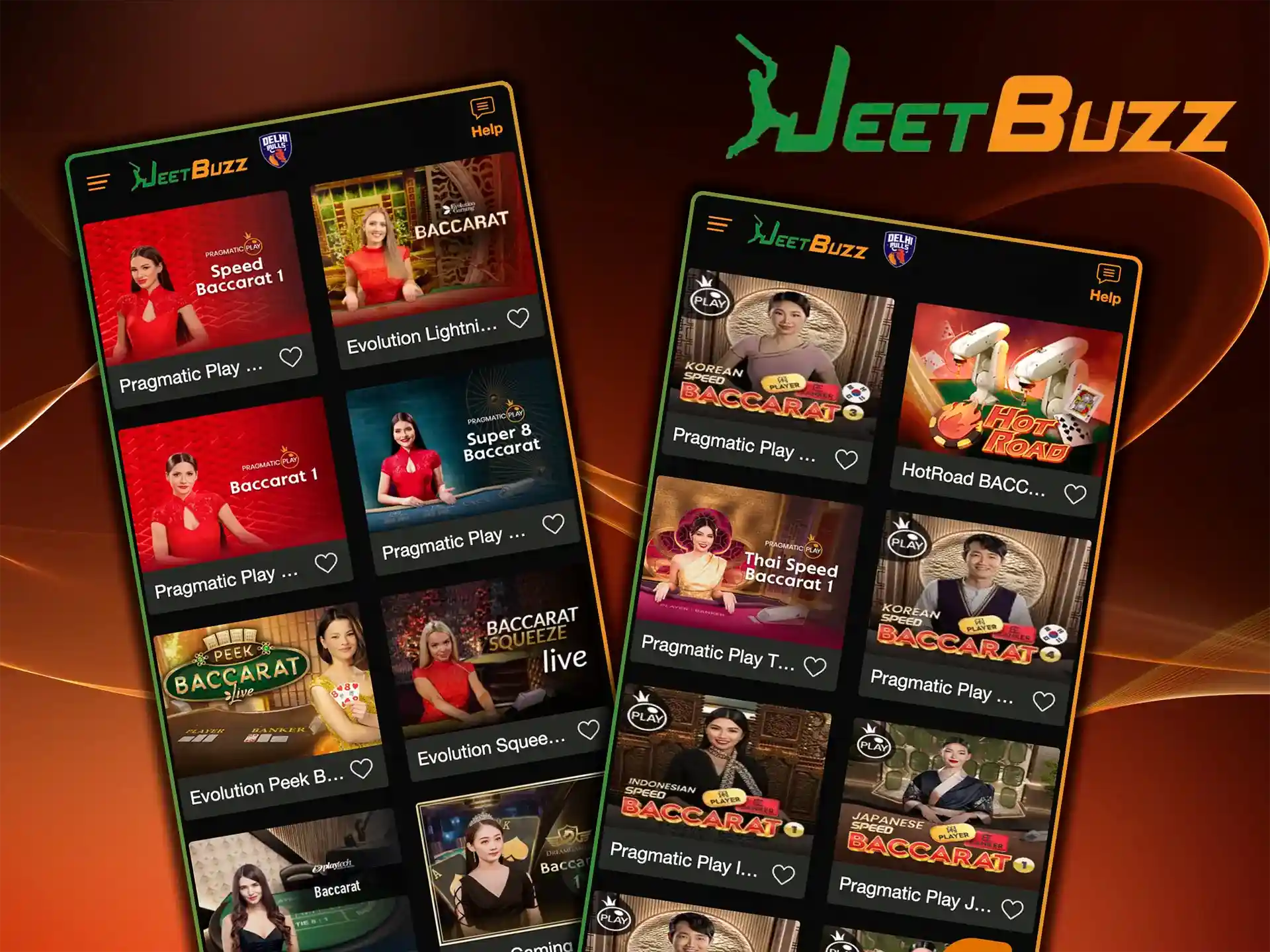Test your intuition with Baccarat games from JeetBuzz Casino.